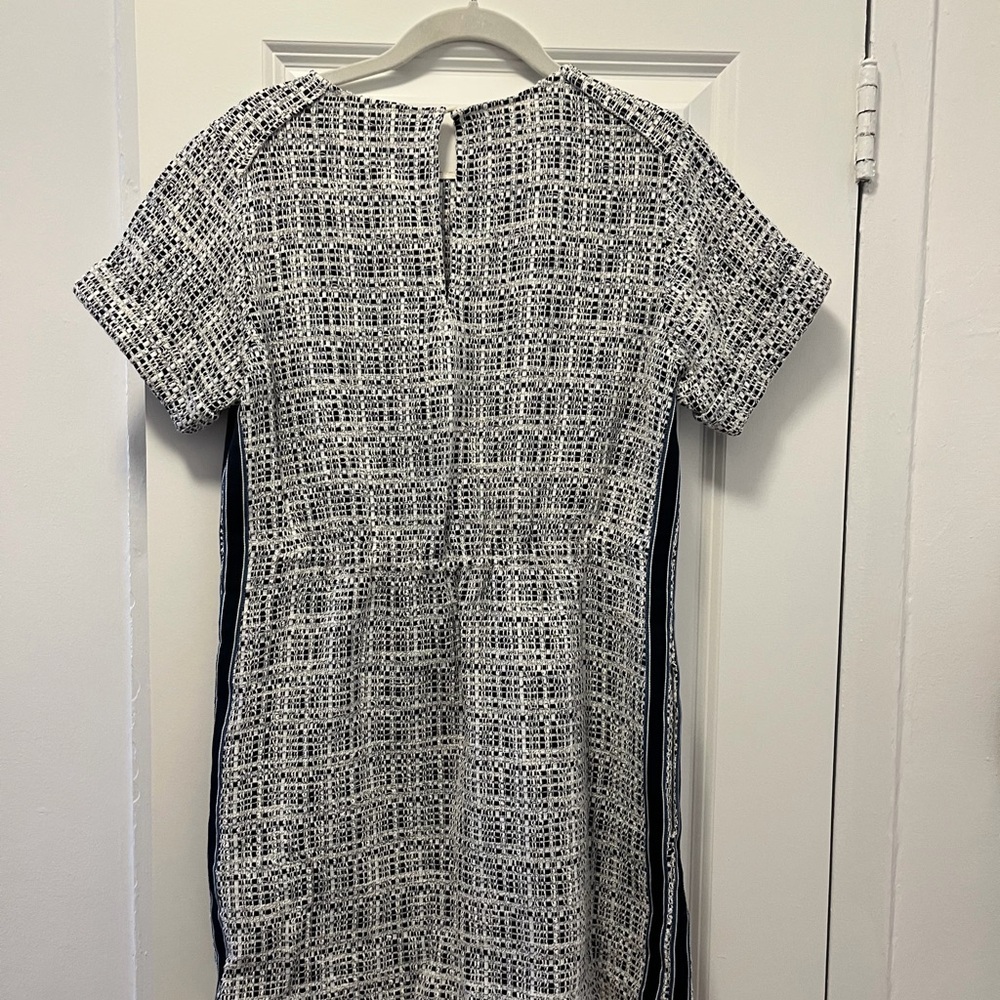Maje Black and White Textured Dress - Picture 2 of 4